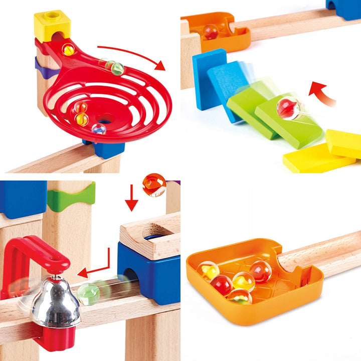 Hape Crazy Rollers Stack Track Marble Run
