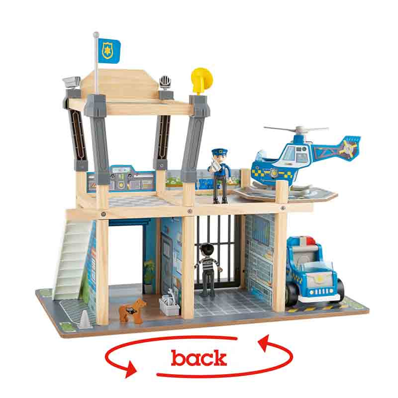 Hape Metro Police Department Playset