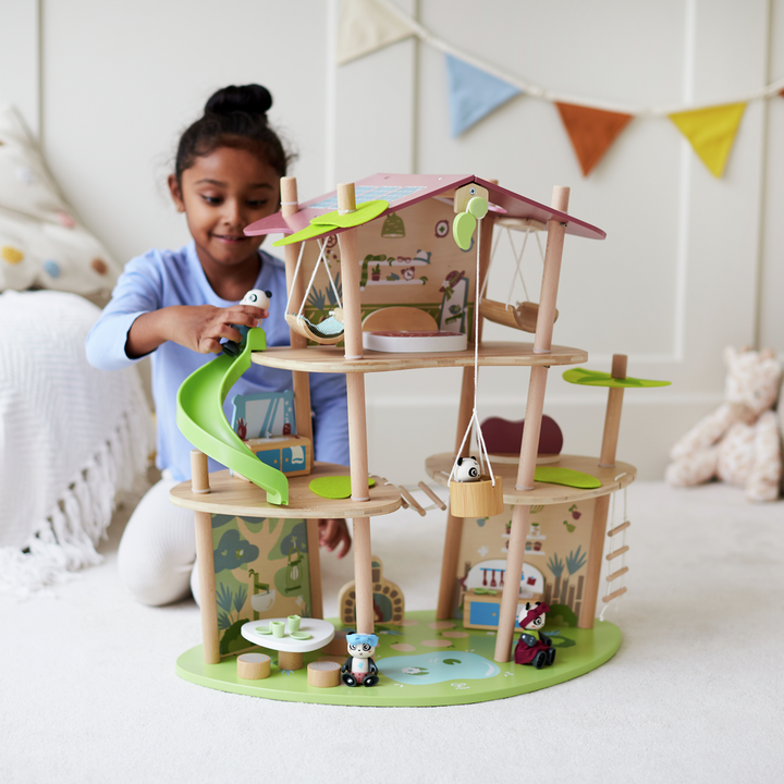 Hape Pandas Bamboo House 
