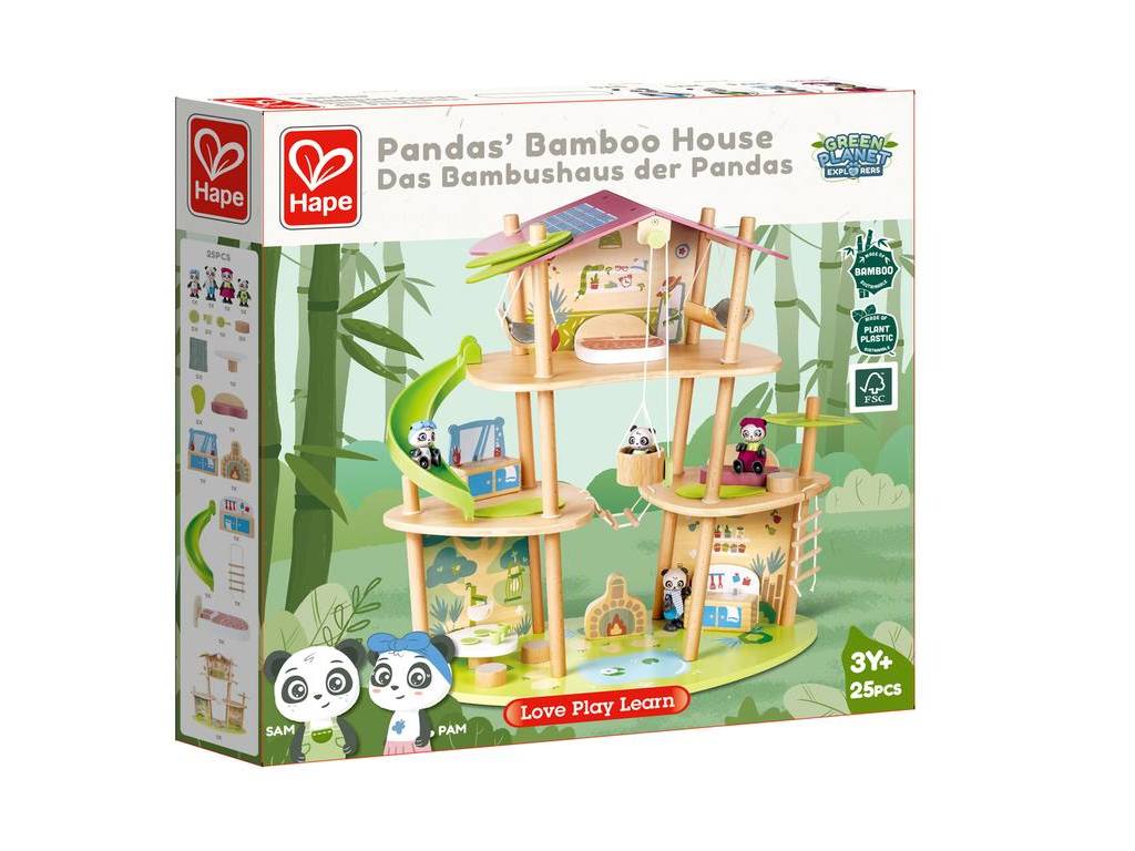 Hape Pandas Bamboo House 