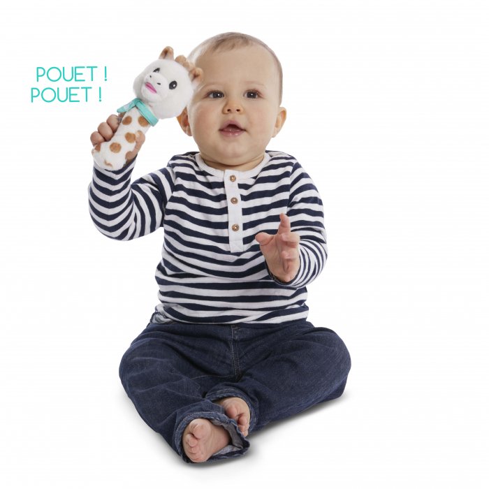 Sophie La Girafe Sophiesticated Pouet Rattle Set