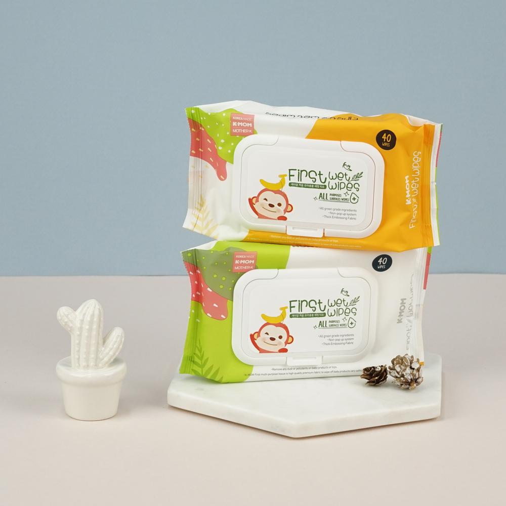 K-Mom First All Purposes Surfaces Wipes 40pcs