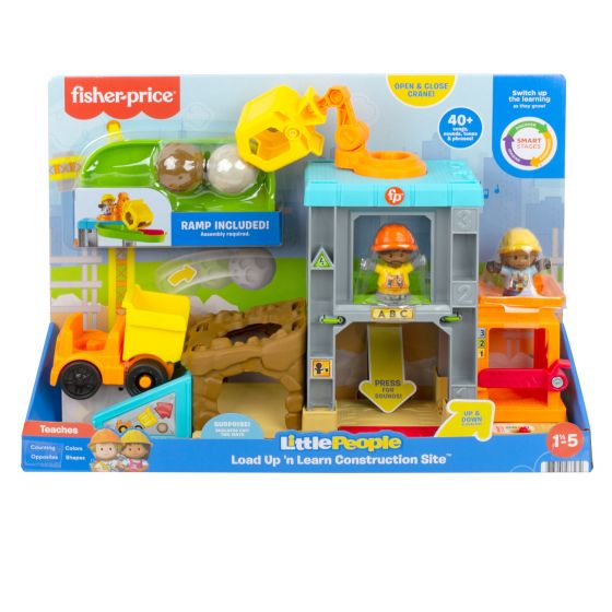Fisher-Price Little People Load Up ‘N Learn Construction Site (GWD30)