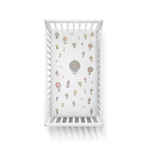 Atelier Choux Fitted Sheet- Hot Air Balloons
