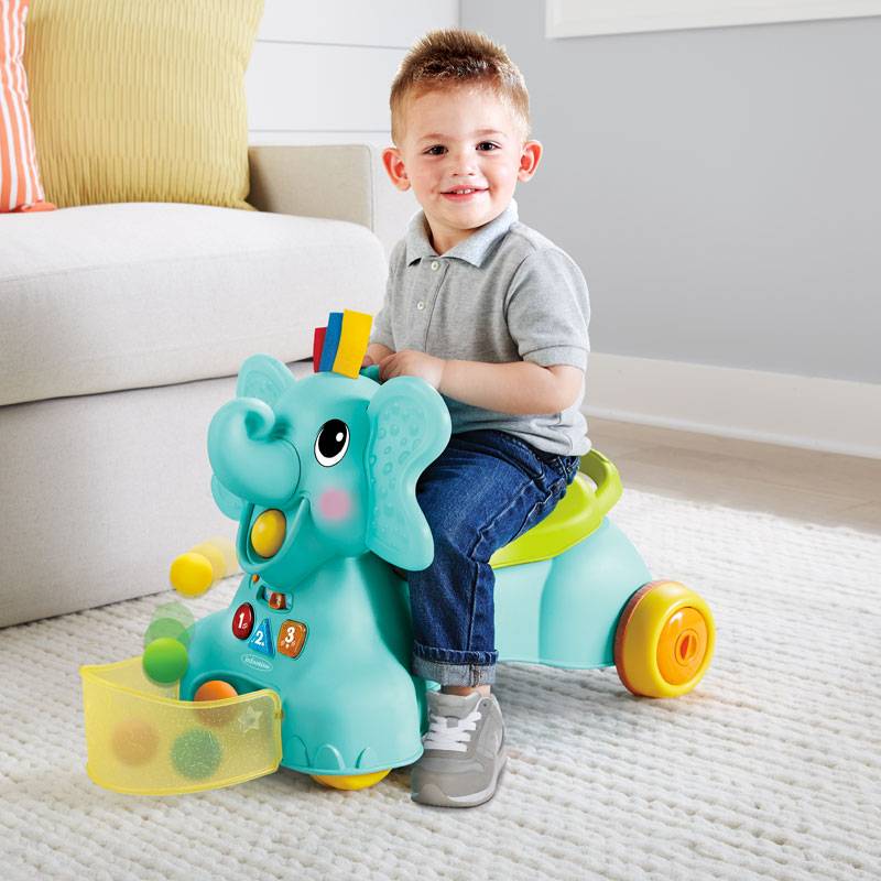 Infantino 3-In-1 Sit, Walk & Ride Elephant (F217023)