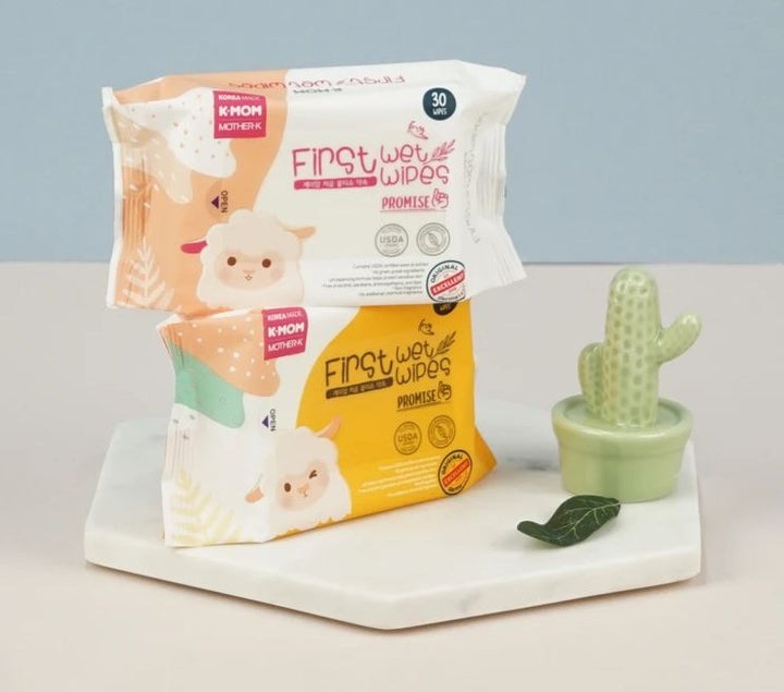 K-MOM First Wet Wipes Promise 30pcs