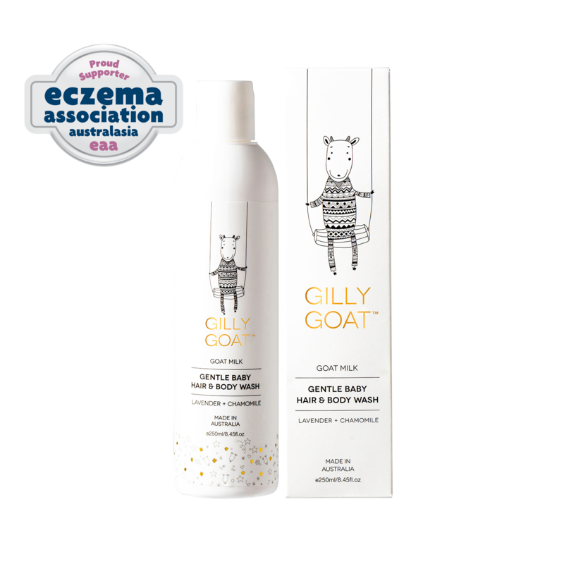 Gilly Goat Gentle Baby Hair & Body Wash 250ml - Happikiddo.com