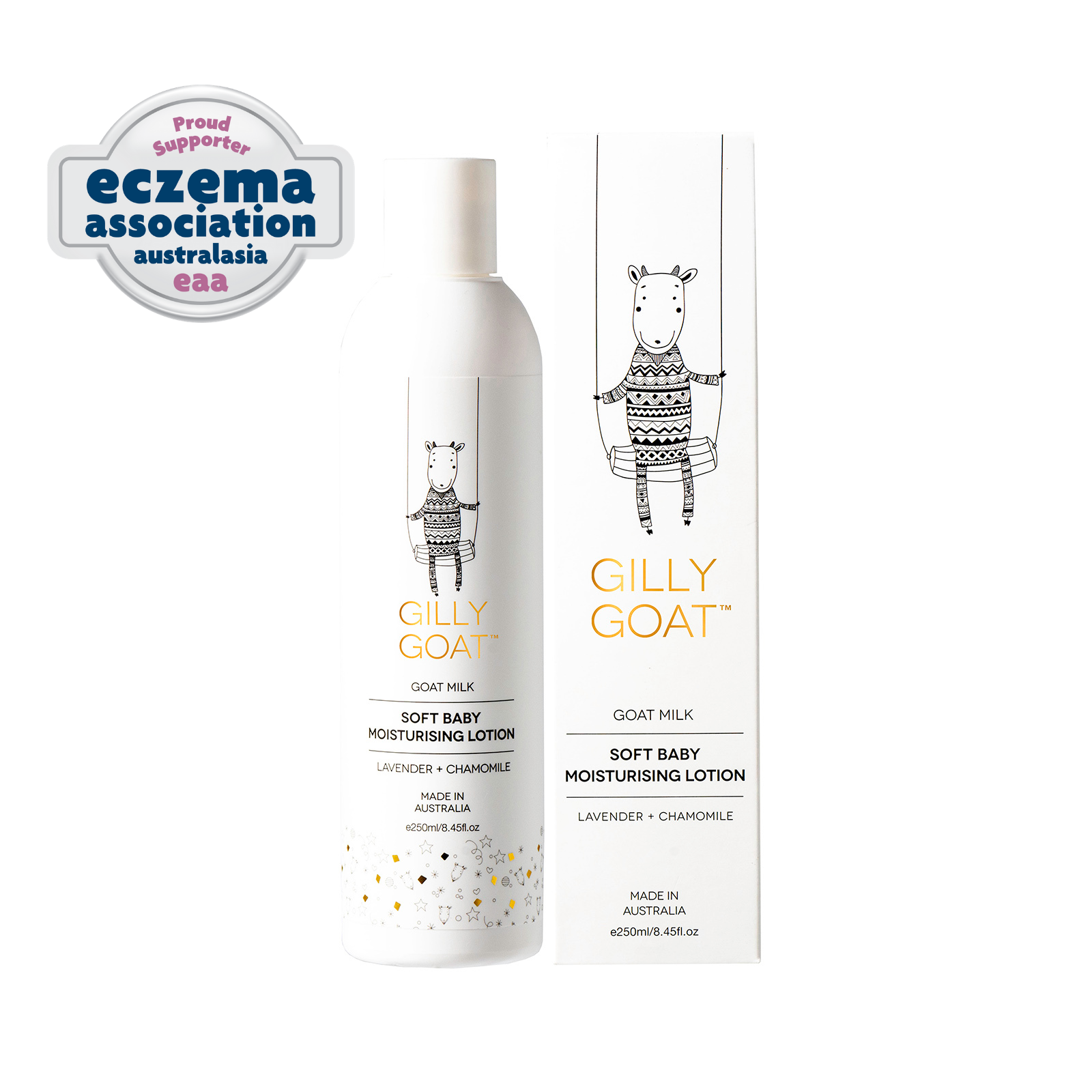 Gilly Goat Soft Baby Moisturising Lotion 250ml - Happikiddo.com