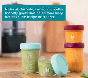Babymoov Babybols Glass Food Container 220ml (4 pcs)
