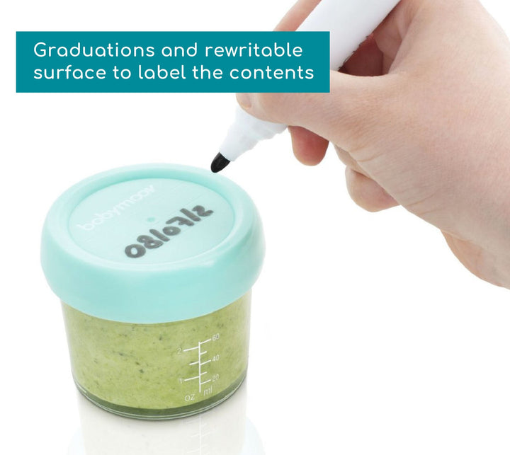 Babymoov Babybols Glass Food Container Multi Set (8 pcs)