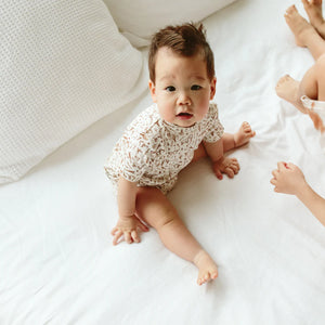 Goumi Kids Organic Bamboo Short Sleeve Bodysuit - image 15 - Happikiddo.com