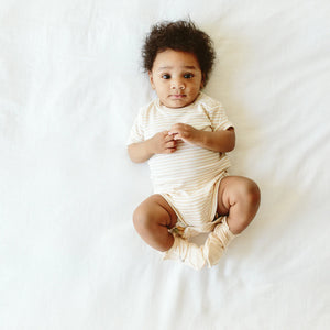 Goumi Kids Organic Bamboo Short Sleeve Bodysuit - image 13 - Happikiddo.com