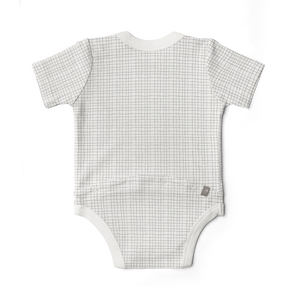 Goumi Kids Organic Bamboo Short Sleeve Bodysuit - image 2 - Happikiddo.com