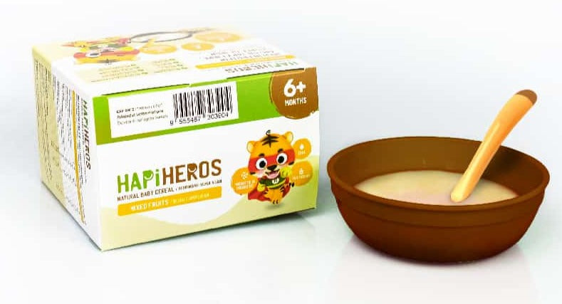 Hapi Heros Baby Cereal– Mixed Fruits