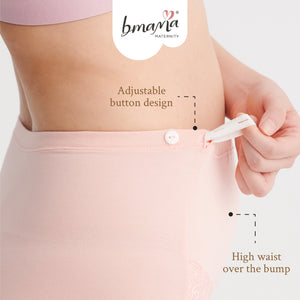 Bmama Comfortable High Waist Over the Bump Maternity Panties