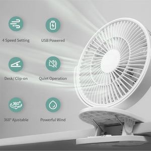 Simple Dimple Clip On Premium Stroller Fan