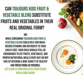 Toujours Kids Fruit & Vegetable Blend 350ml (Berry Flavour)