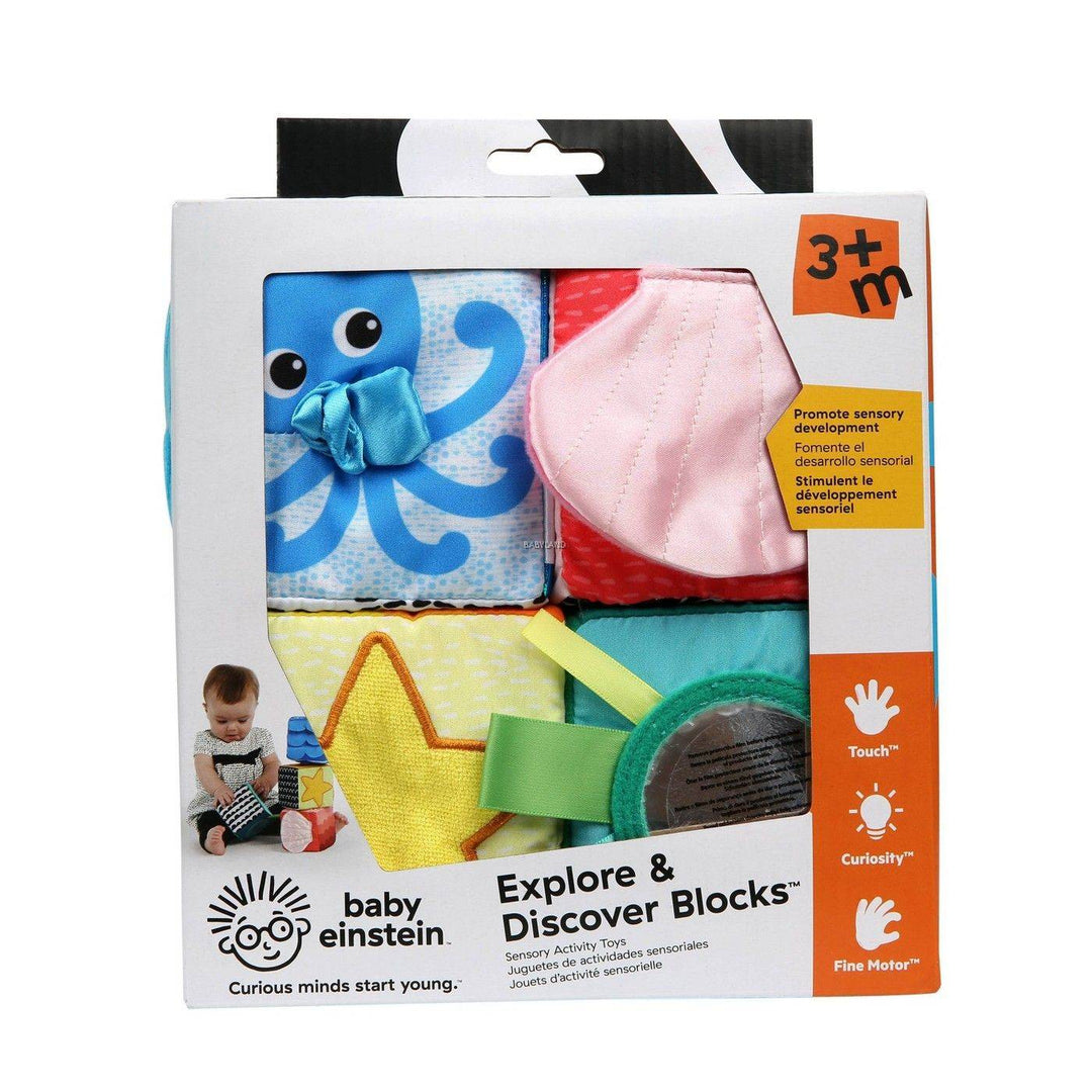 Baby Einstein Explore & Discover Soft Block Toys