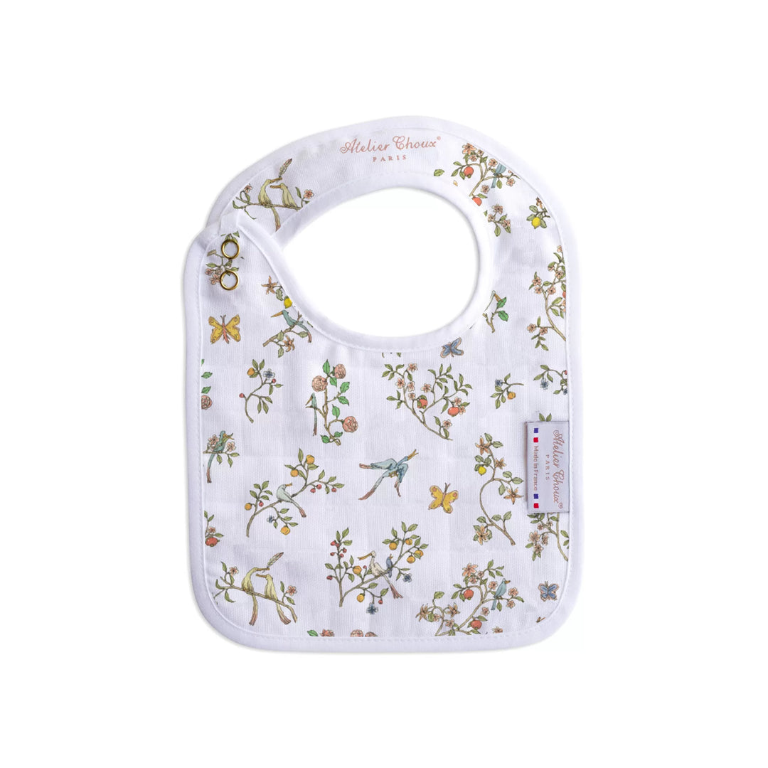 Atelier Choux Small Bib- In Bloom Blue