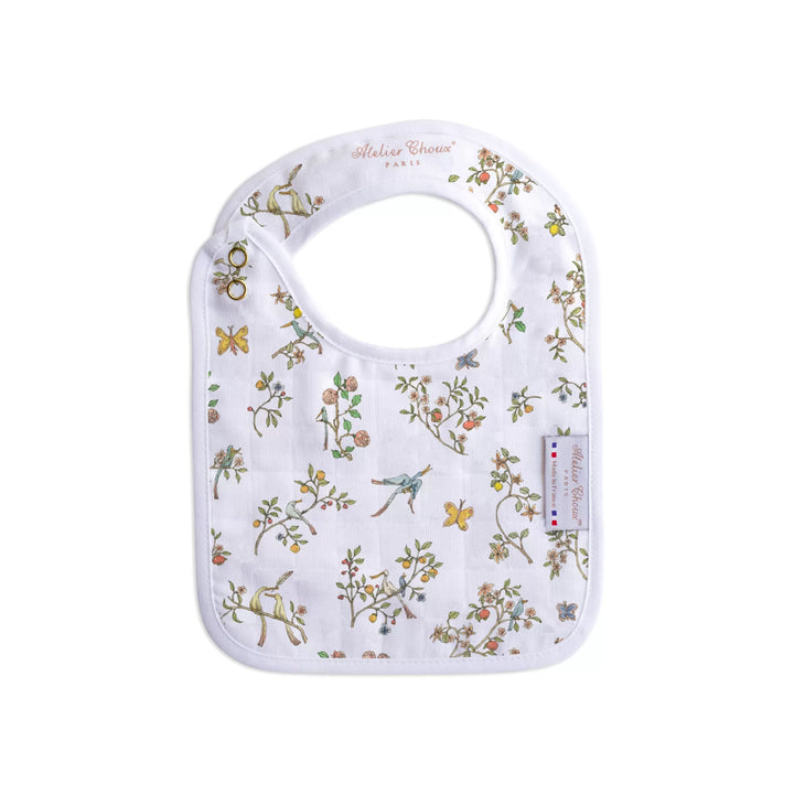 Atelier Choux Small Bib- In Bloom Blue