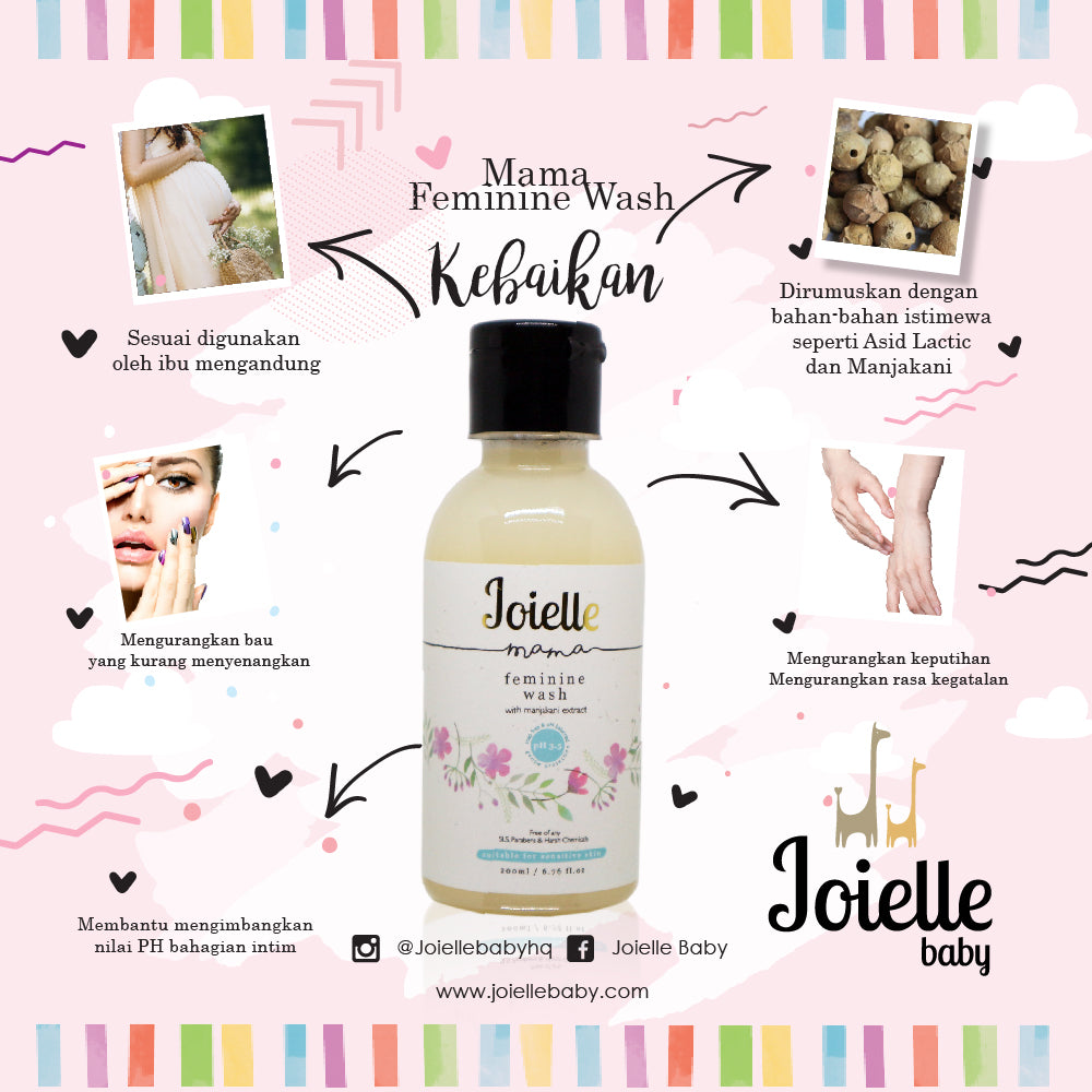 Joielle Mama Feminine Wash 200ml