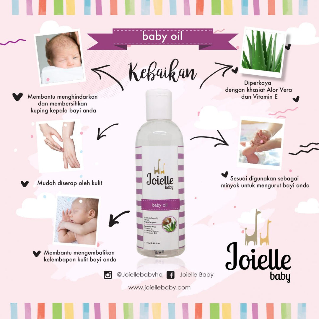 Joielle Baby Oil 250ml