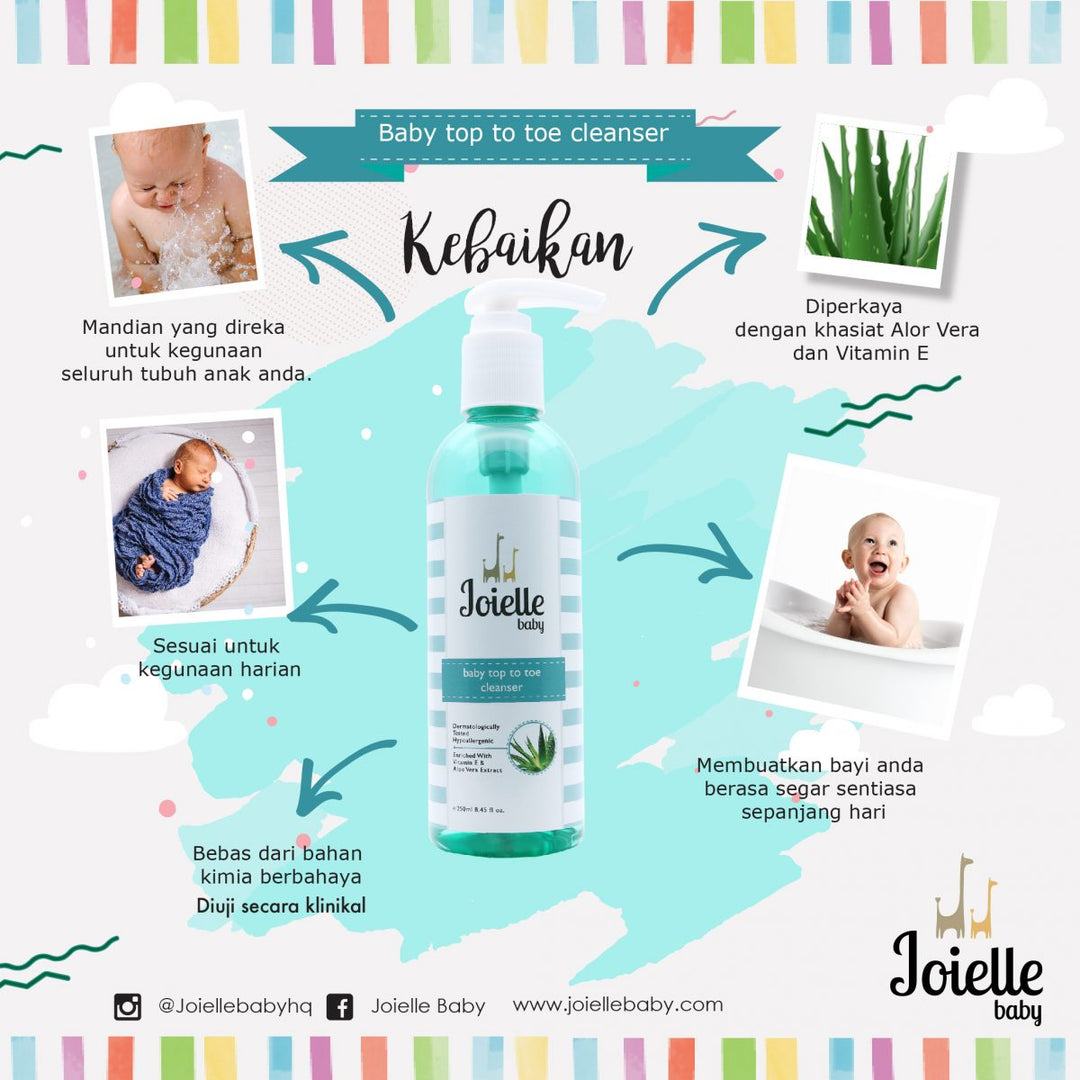 Joielle Baby Top to Toe Cleanser