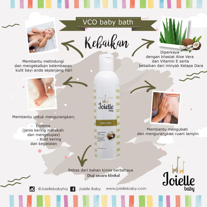 Joielle Baby Virgin Coconut Oil Trial Pack