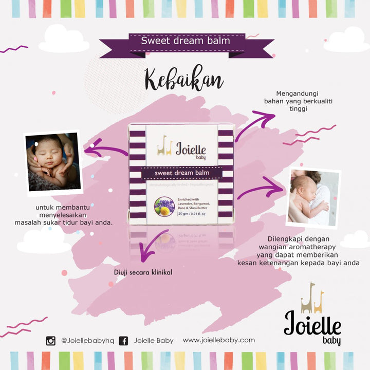 Joielle Baby Sweet Dream Balm 20gm
