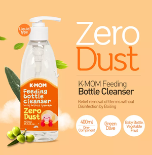 K-MOM Zero Dust Feeding Bottle Cleanser 400ml