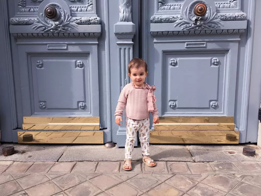 Atelier Choux Legging- Powder Rose