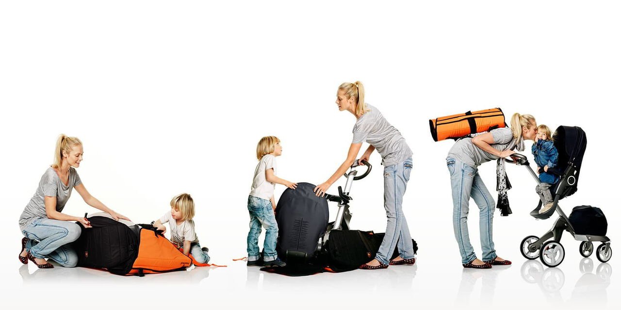 Stokke Pram Pack Transport Bag (Orange)