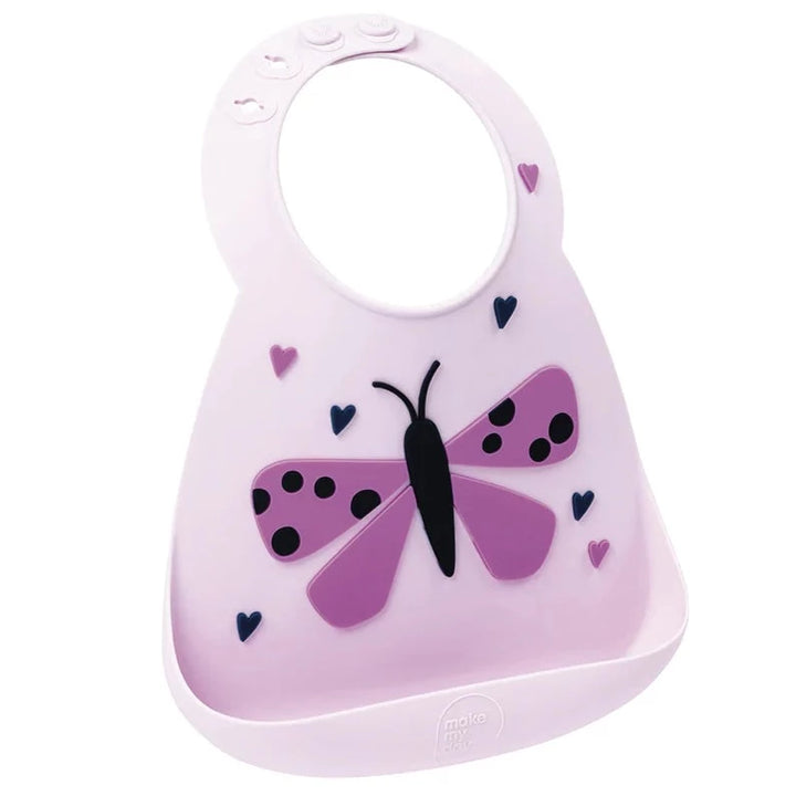 Make My Day Baby Bib- Butterfly