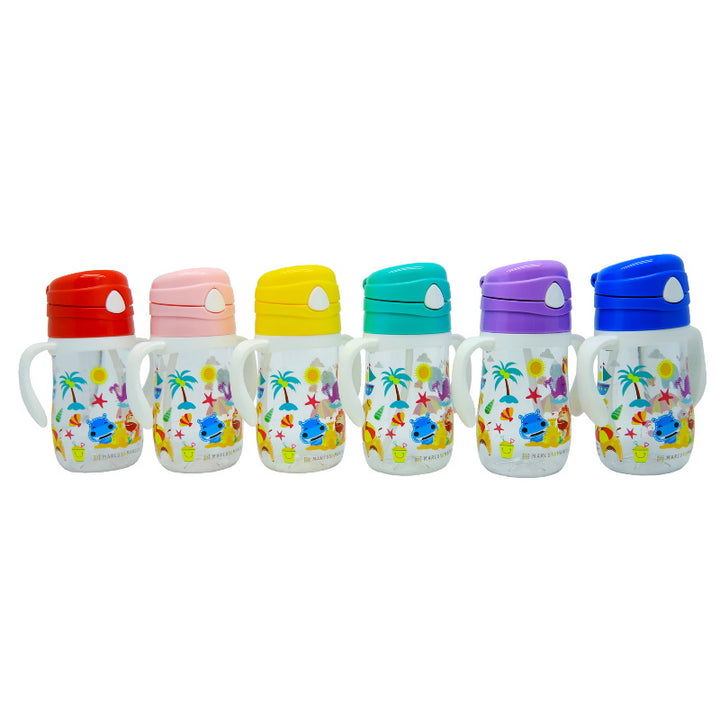 Marcus & Marcus Tritan Straw Bottle 300ml