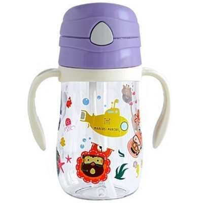 Marcus & Marcus Tritan Straw Bottle 300ml