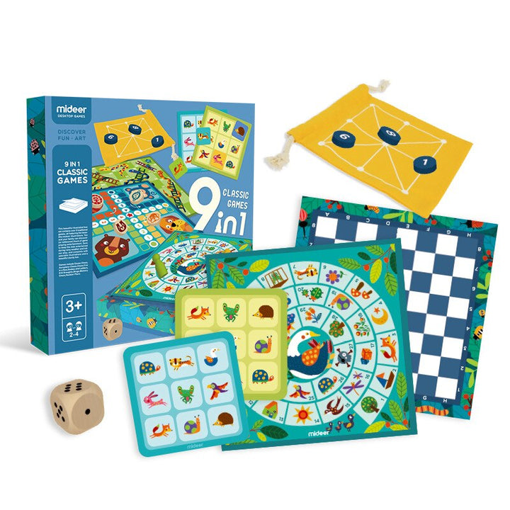 Mideer 9 in 1 Classic Game