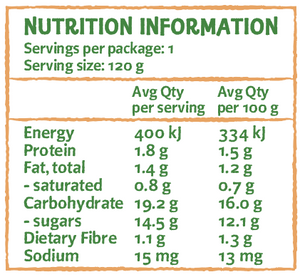 Only Organic Mango & Yogurt Brekkie 120g  (Short Expiry Date)
