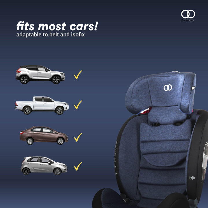 Koopers VinoFix Car Seat- Midnight Blue
