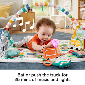 Fisher-Price Joyful Journeys Activity City Gym to Jumbo Play Mat (GJD41)