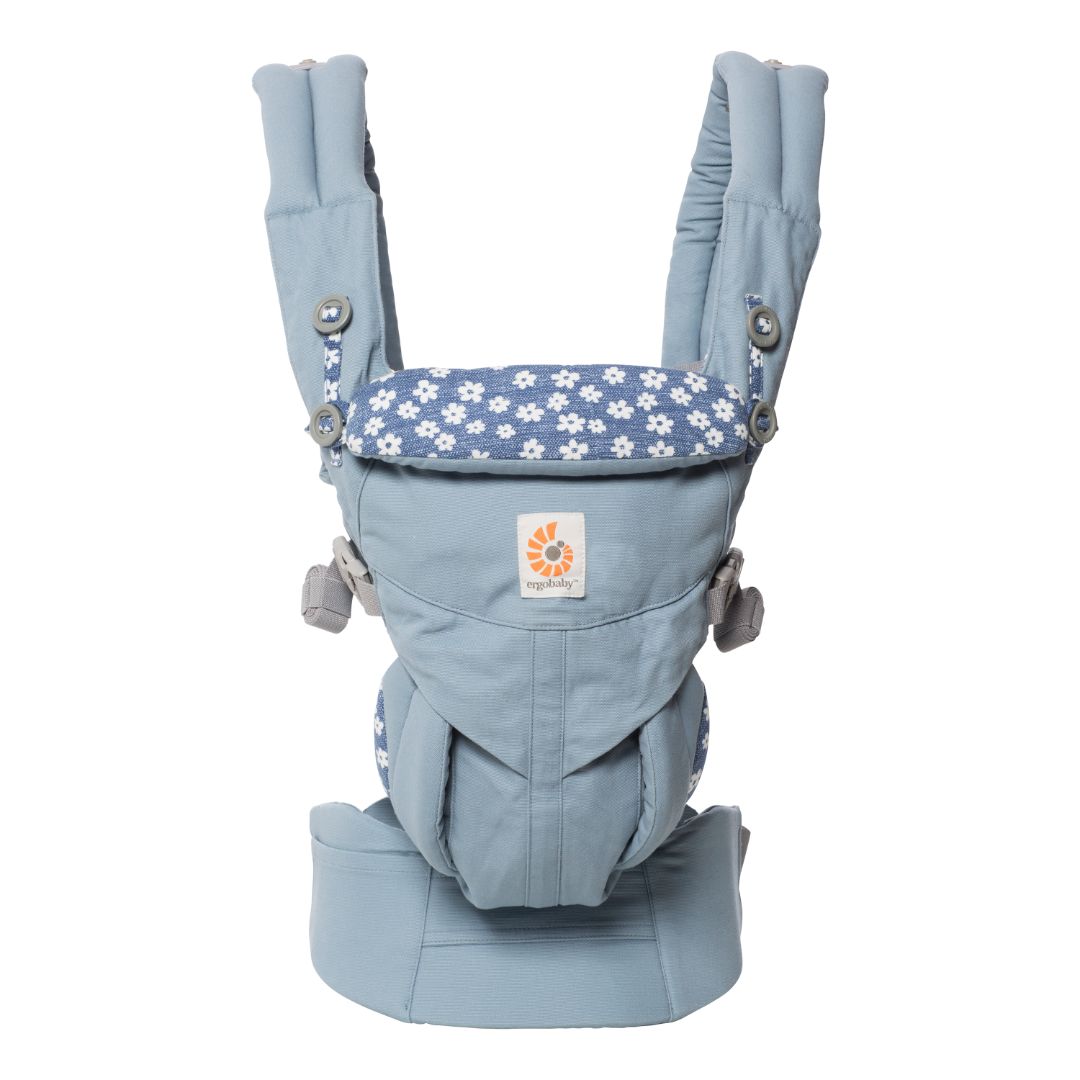 Ergobaby Omni 360 All in One Baby Carrier Blue Daisies