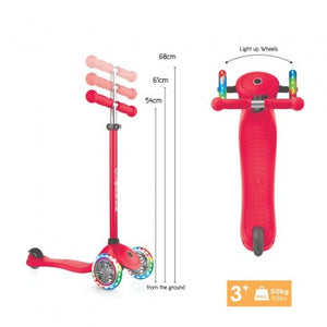 GLOBBER Primo Lights with Anodized T Bar Scooter