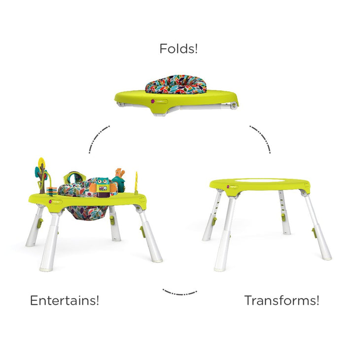 Oribel PortaPlay Convertible Activity Center- Forest Friends