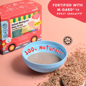 Gnubkins Premium Brown Rice Instant Cereal- Step 1