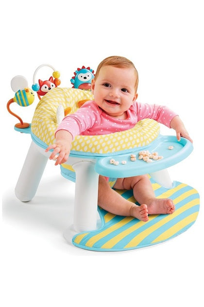 Skip Hop Explore & More 2 in 1 Activity Floor Seat- Bee