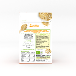 Little Freddie 7 Grain Porridge With Quinoa Puffs (Tent Box) 2 X 80g (7m+)
