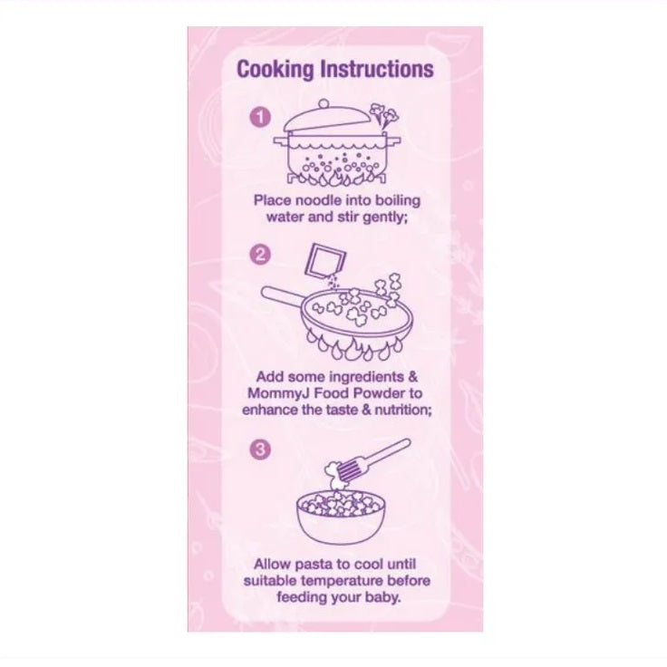 Mommy J Baby Organic Superfood Bow Tie Pasta 7m+