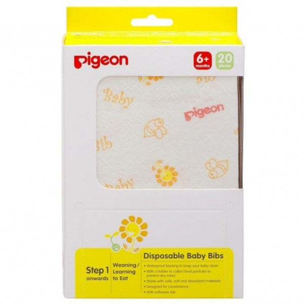 Pigeon Disposable Baby Bibs 20s