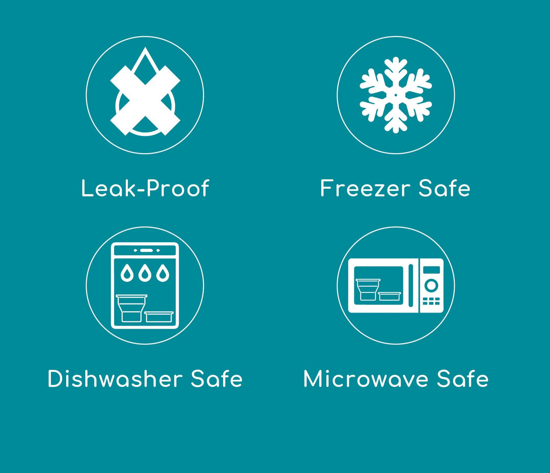 Babymoov Silicone Baby Food Container Multi Set (4 pcs)