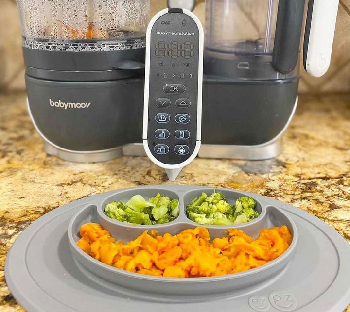 Babymoov Nutribaby+ Baby Food Processor- Industrial Grey