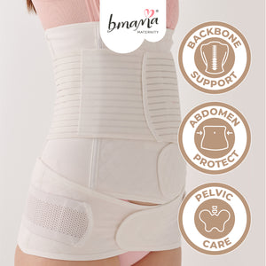 Bmama 3 in 1 Belly Binder Set- 3 Straps